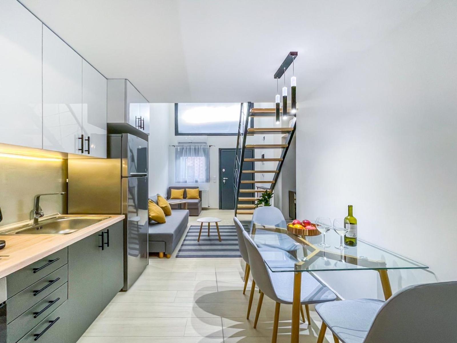 The Ns Luxury Apartment Thessaloniki Exterior foto